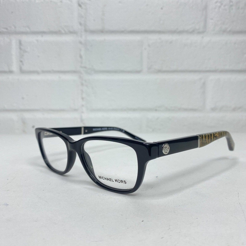 Michael Kors MK 4031 3168 Rania IV Eyeglasses Glasses Black w/ Snakeskin‎ H2425 - Picture 2 of 8